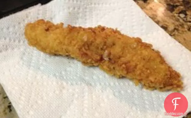 Tiras De Frango Frito Do Sul