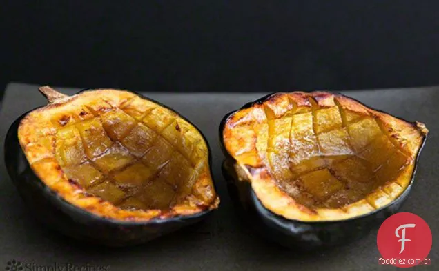 Abóbora De Bolota Assada Clássica