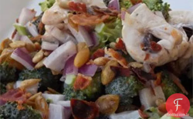 Salada De Brócolis Cogumelo