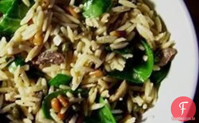 Salada Orzo Refrescante De Verão