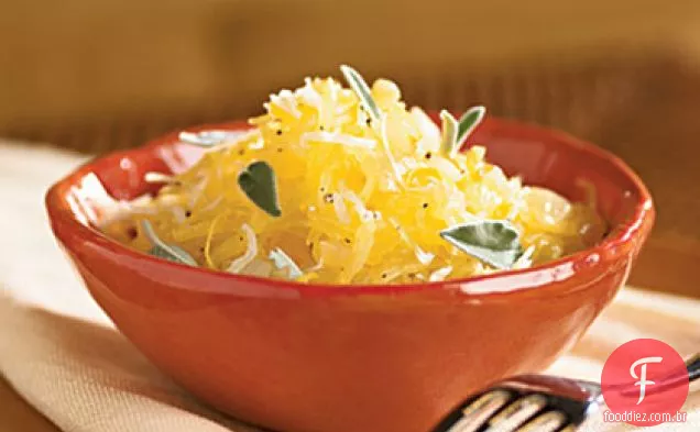 Lemon-Sage Spaghetti Squash