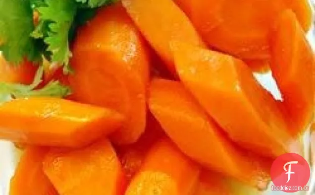 Cenouras Cozidas Amanteigadas