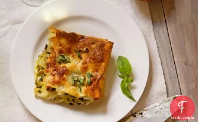 Lasanha com atum e Pesto