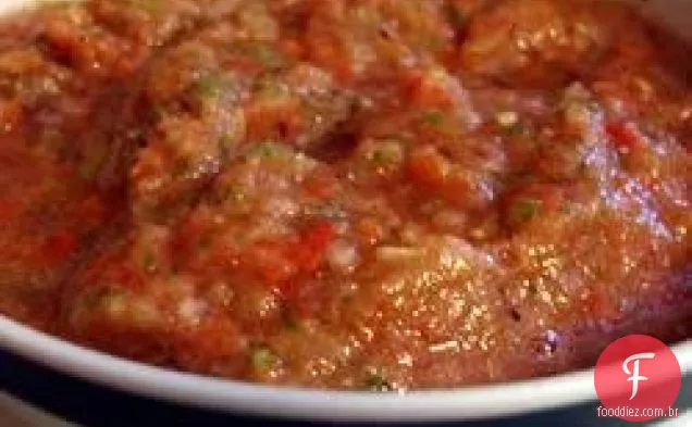 Salsa fresca e picante de Jen