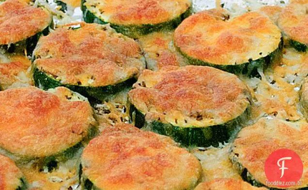 Abobrinha Assada Com Mussarela