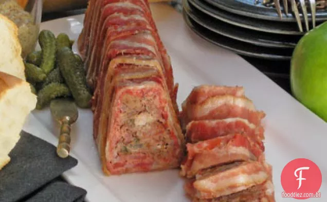 Terrine de Campagne com pimenta rosa