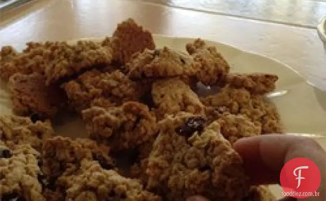 Biscoitos de aveia mastigáveis da mamãe