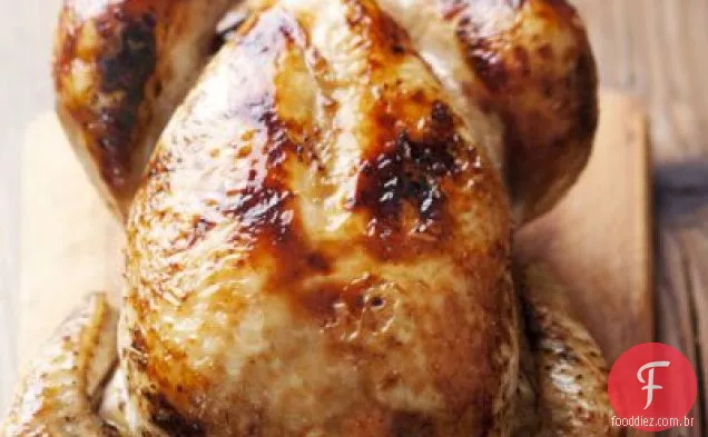 Frango assado simples favorito de Thomas Keller