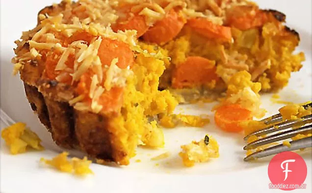 Torta De Abóbora Com Cenoura Saborosa