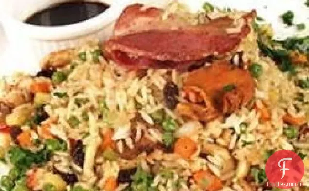 Arroz com guloseimas