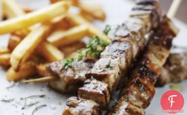 Bife Frites em varas