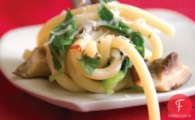 Macarrão com manteiga (e mostarda e Shiitake) é o que as crianças comem