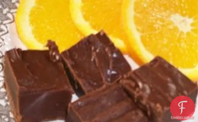 Fudge Com Sabor De Laranja