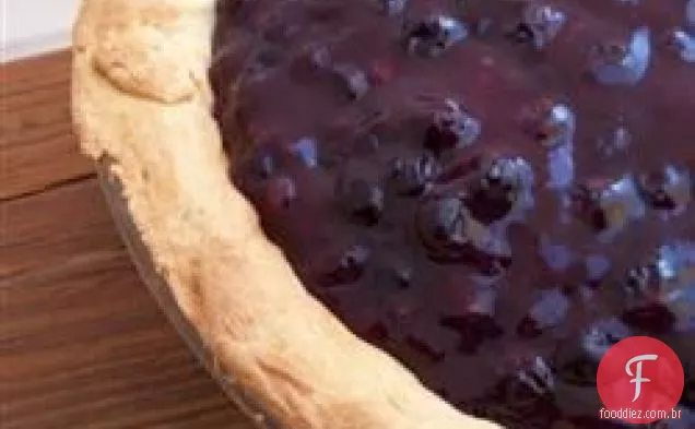 Torta De Mirtilo Em Topless
