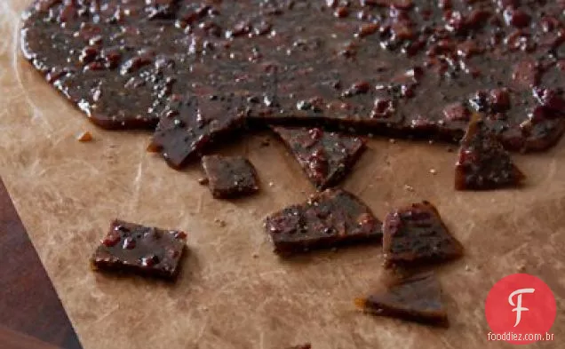 Bacon De Gergelim Preto Frágil