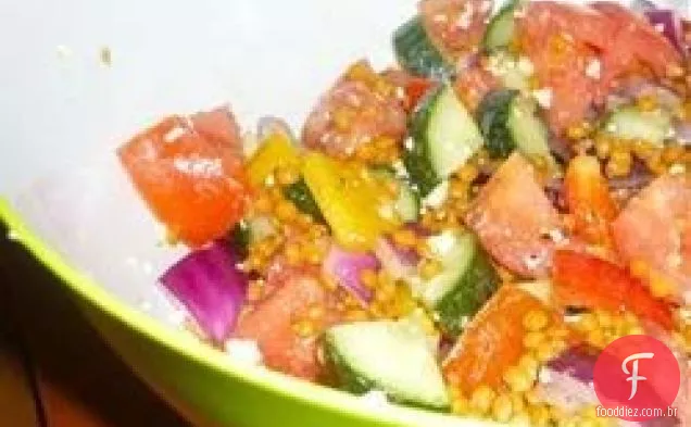 Salada De Lentilha Grega