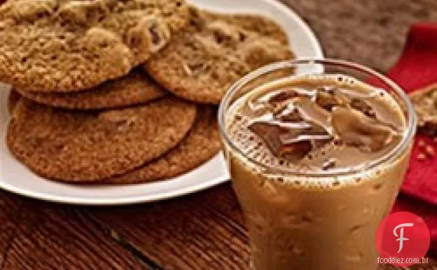 Biscoitos Kahlua com pedaços de Chocolate