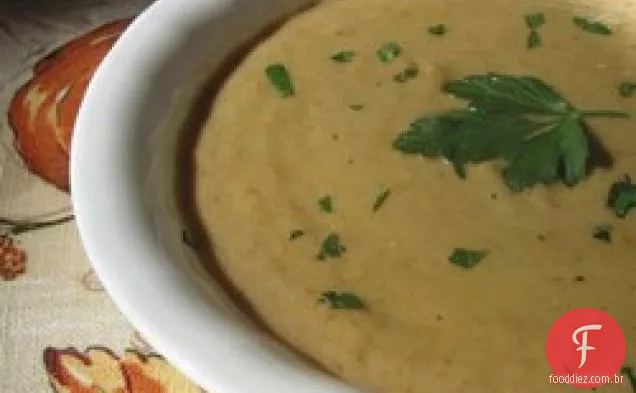 Sopa Cremosa De Pastinaga Assada