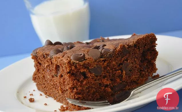 Bolo De Abobrinha De Chocolate Super Úmido