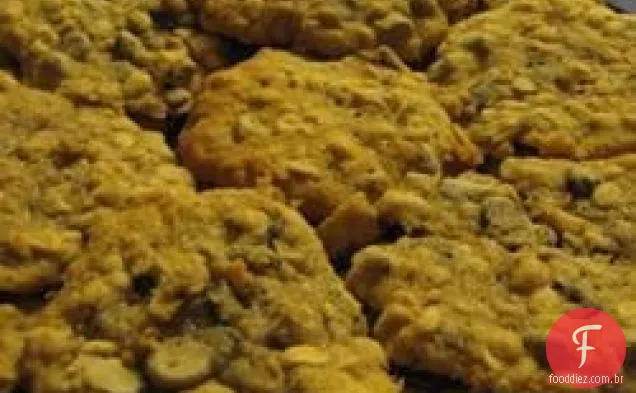 Biscoitos De Aveia Com Passas