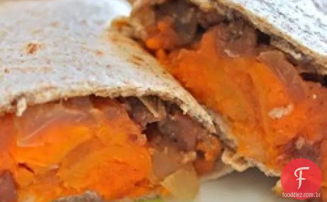 Addictive Sweet Potato Burritos