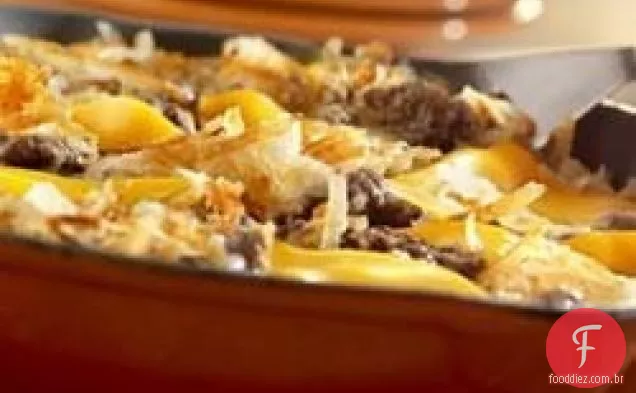 Fácil frigideira carne e Hash Browns