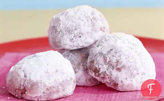 Bolas De Noz-Pecã De Chocolate Duplo