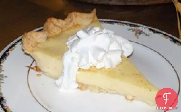 Torta de Creme De Ovo da vovó