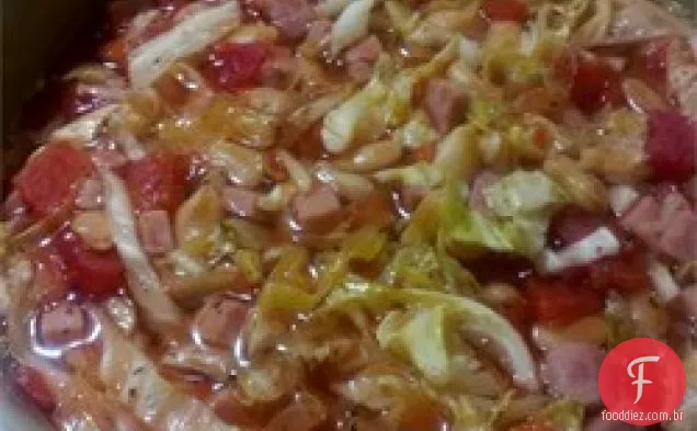 Sopa de presunto e Feijão Branco