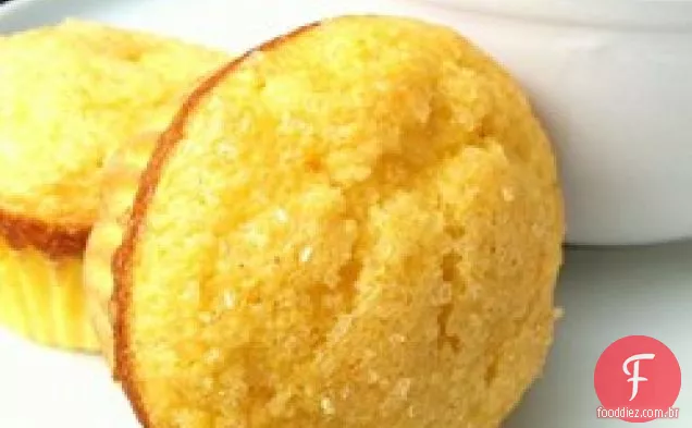 Muffins De Pão De Milho Fáceis E Doces