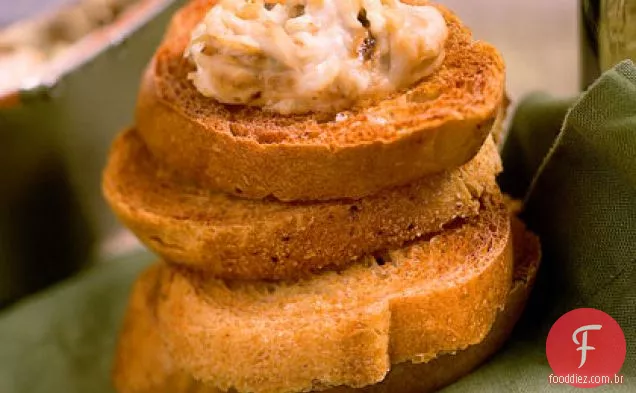 Asiago Dip com Crostini