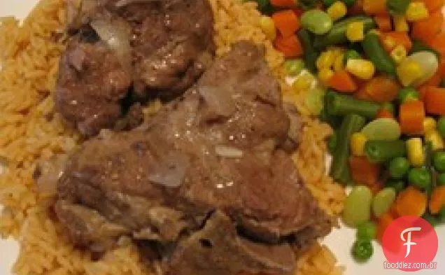 País Cozinhar Fogão Lento Pescoço Ossos