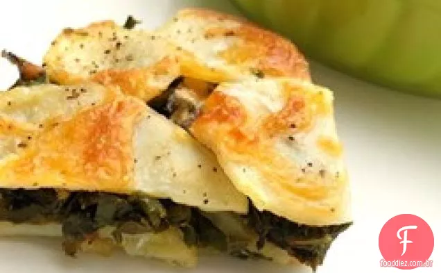 Curry couve e batata Galette