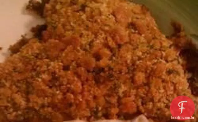 Frango Parmesão Frito No Forno