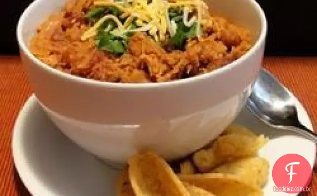 Chili de frango rápido e fácil