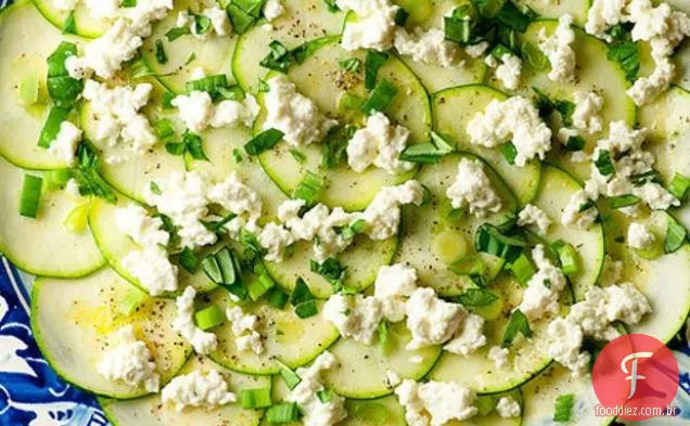 Abobrinha Carpaccio