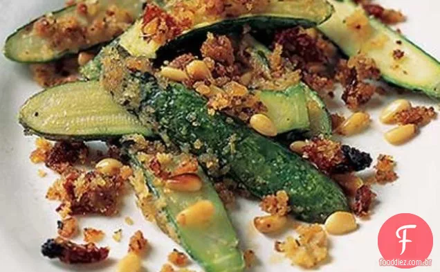 Courgettes com tomate seco ao sol Pangritata