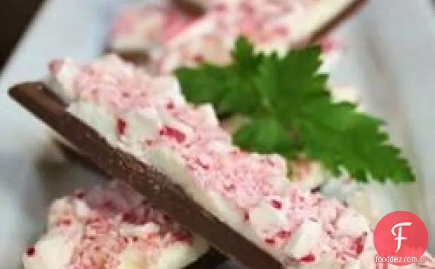 Chocolate Ao Leite Peppermint Bark