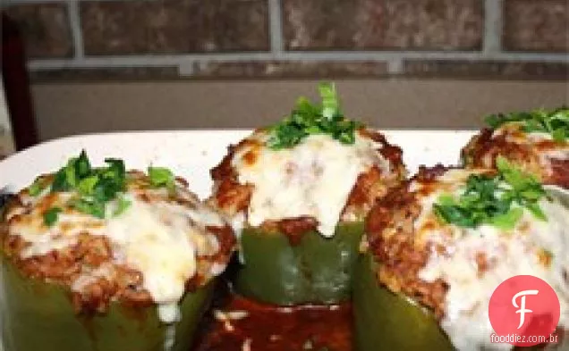 Pimentos Recheados Com Carne Clássica