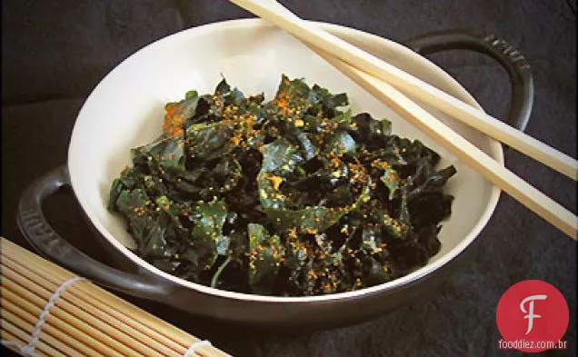 Wakame Wonder salada com folha Organics casa vestir