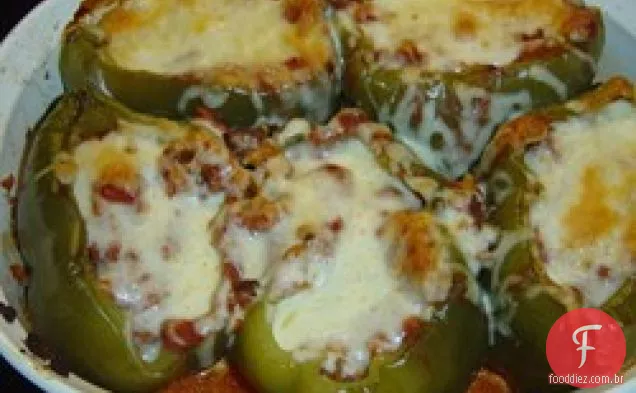 Pimentos verdes recheados II
