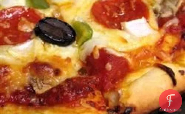 Crosta de Pizza rápida e fácil