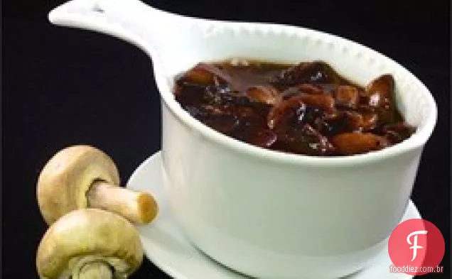 Molho Bordelaise com cogumelos