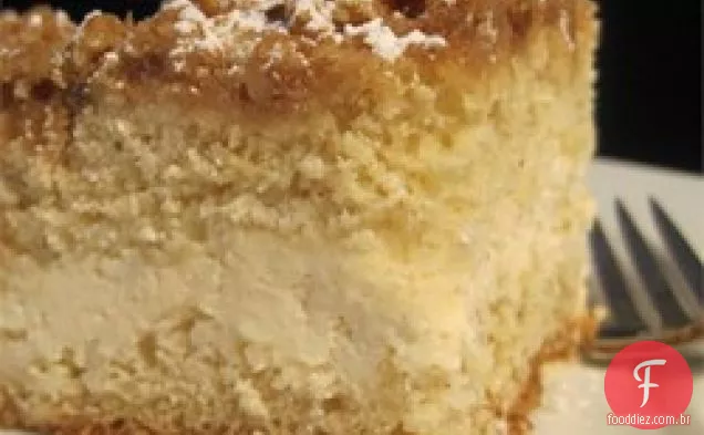 Bolo Polonês Do Café Do Queijo De Creme