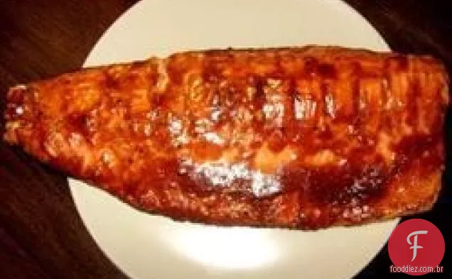 Truta Steelhead Barbequed