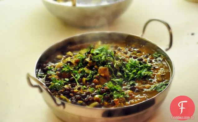 Pimenta De Carne Picante Com Abóbora E Feijão Preto