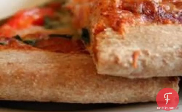 Incrível Massa De Pizza De Trigo Integral