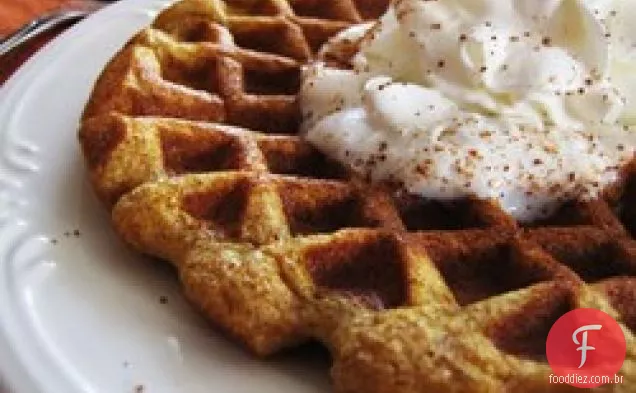 Canela Abóbora Waffles
