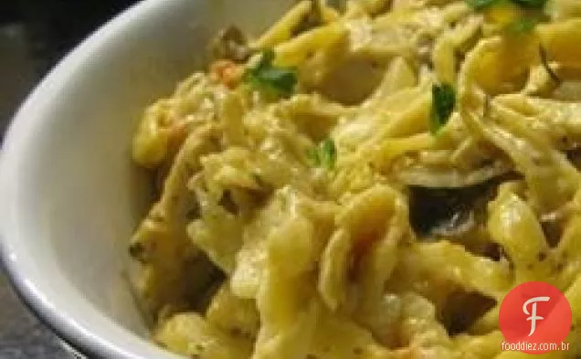 Frango Fettuccini Alfredo