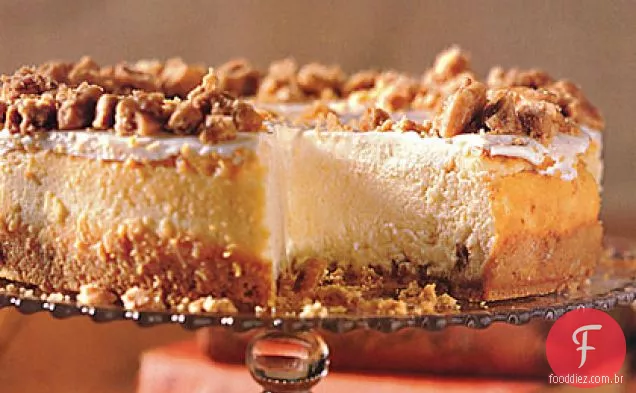 Cheesecake Com Crosta De Praliné